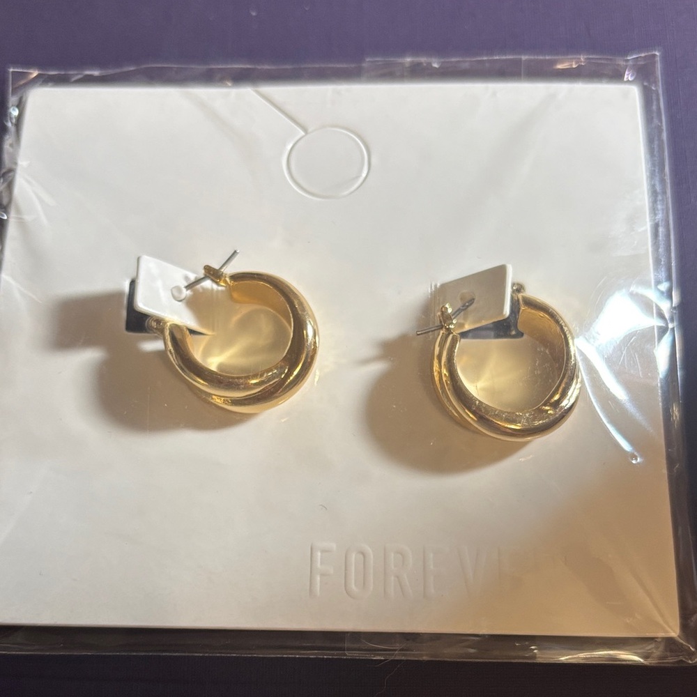 Gold Hoop Earrings